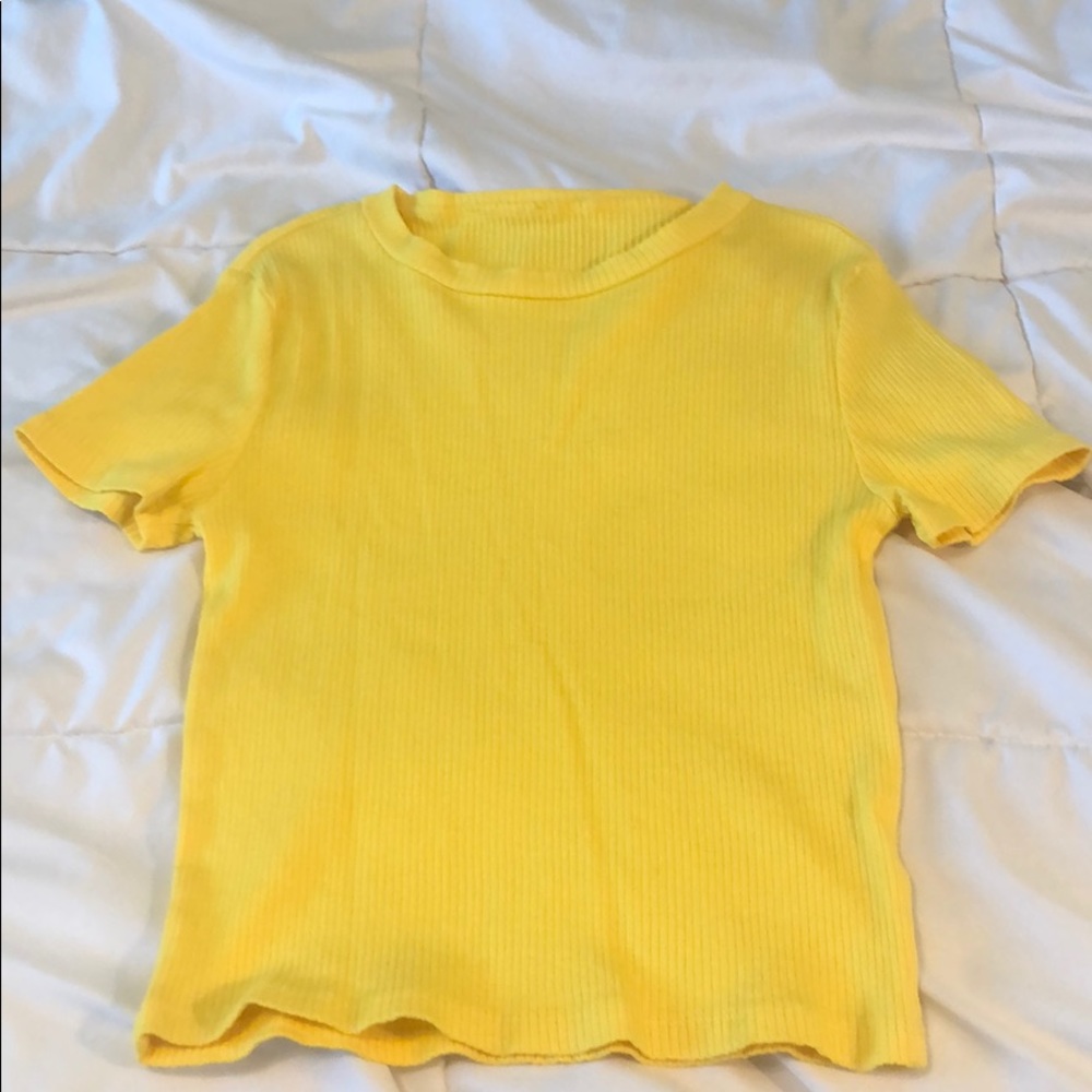 Yellow T Shirt from H&M